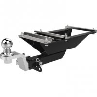 Trailer Hitch Chrome/Black FLRT 15-20