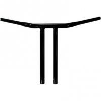 T-Bars 1.25\" Buffalo Straight-Riser Gloss Black 14\"