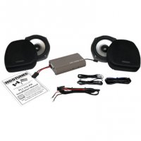 FAIRING LOWER WOOFER KIT WITH 225 AMP - HOG TUNES