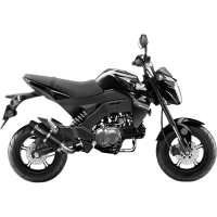 GP Corsa Evo/Carbon fiber Exhaust for KAWASAKI Z125 Pro 17-23
