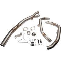 LeoVince Link Pipe Kit for Kawasaki Ninja 400 18-23, Z400 19-23