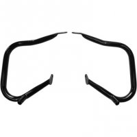 Saddlebag Bars Big Buffalo Black Rear FL 14-16