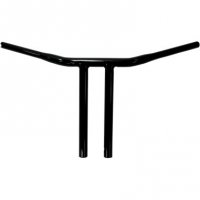 T-Bars 1.25\" Buffalo Straight-Riser Gloss Black 12\"