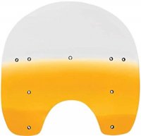 Windshield Replacement Gradient Yellow 15\" Softail/Dyna