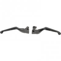 Levers Wide Blade Slotted Matte Black XL 14-16