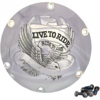 Derby Cover Live to Ride Chrome XL 04-19