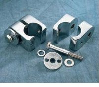 ACCESSORY MOUNTS FOR 1" TUBING CHROME