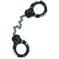 HANDCUFFS MOTORCYCLE LOCK BLACK