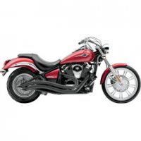 Speedster Swept Exhaust Black VN900 06-14