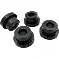 Riser Bushings Gloss Black Angled 5 degree