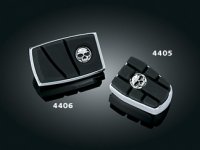 KURYAKYN ZOMBIE BRAKE PEDAL PADS: Zombie Brake Pedal Pad (ea) Fits: Dresser, Road King and FLST