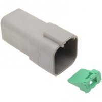 Deutsch DT Sealed Connector Gray 6 PIN Receptacle