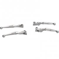 Levers Wide Blade Slotted Chrome HD 82-95