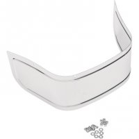 Front Fender Skirt Chrome FL 80-13