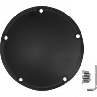 Derby Cover Domed FLAT BLACK T/C 99-15