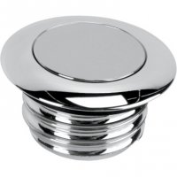 Gas Cap Pop-Up Non-Vented Chrome Softail L96-17