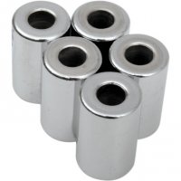 Spacers Chrome Steel 1/4\" X 1\" (5)