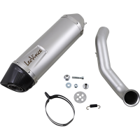 LV ONE EVO Stainless steel Slip-On for KTM 690 Duke 16-19