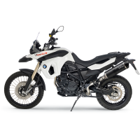 LV ONE EVO Carbon fiber Slip-On for BMW F800GS 08-16