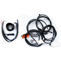 Handlebar Cable Complete Kit 12-14\" Midnight FL 17-19 w/ABS