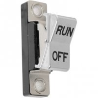 Rocker Switch Chrome Run/Off HD 72-81