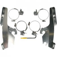 Hardware Mount Kit Polished VTX1800 (covered forks) 02-08