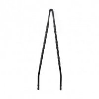 Sissy Bar Twisted Stick Black 30\"