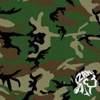 Bandana B008 Woodland Camo