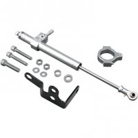 Steering Damper Kit Silver XL 07-17