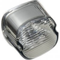 Taillight Lens With No Tag Window Smoke Laydown HD 99-03