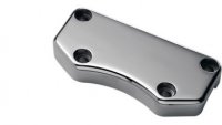 Billet Top Clamp Chrome Smooth