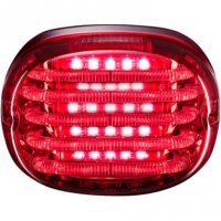 Taillight ProBEAM LED Squareback w/Plate Light Red