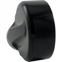 Bar End Mirror Black Smooth Concealed