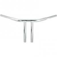 Drag Bars 1.25\" Chrome 10\" Chubby Pullback