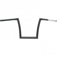 Handlebar 1.25\" Flat Black 12\" Strip FXD/FLSTF 08-17