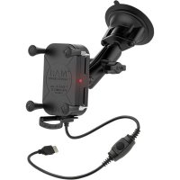 Kit Tough-Charge Waterproof Wireless Charging Suction Cup Mount