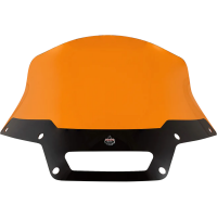 Kolor Flare Sport Windshield - 8\" - Orange - FXLRST