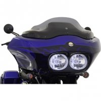 Flare Windshield Dark Smoke 8\" FLTR, FLTRX 98-13