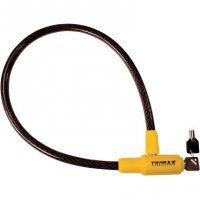 Cable Lock 32\" Black/Yellow Trimaflex Max Security Braided