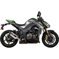 Yoshimura R-77 Dual Muffler Slip-On for Kawasaki Z1000 14-16