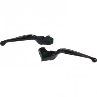 Levers Wide Slotted Black Trike 17-18