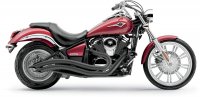 Speedster Swept Exhaust System, Black