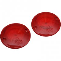 Turn Signal Lenses Red FL, FLST 86-16