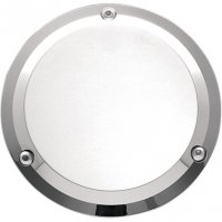 Derby Cover Billet Smooth Chrome 3-Hole B/T 70-98