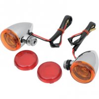 Marker Lights Chrome Mini Deuce Bolt-Mount