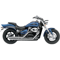 Streetrod Slashdowns Exhaust System, Chrome