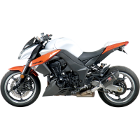 Yoshimura R-77 Dual Muffler Slip-On for Kawasaki Z1000 10-13