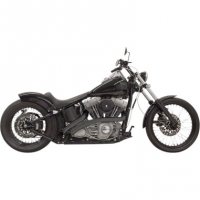 Exhaust System Radial Sweepers Black Softail/Dyna