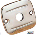 HANDLEBAR MASTER CYLINDER COVERS: Smooth style cover