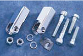 CHROME PASSENGER PEG MOUNT